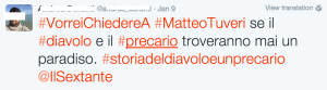 Alcune domande poste a Matteo Tuveri per l'hashtag 