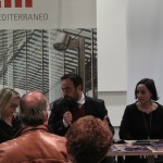 Le Sorelle Delunas, presentazione del fotoromanzo, Tore Cubeddu, elizabetta Randaccio e Antonella Puddu, 17 gennaio 2015, (Pic by Duranti)