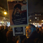 Manifestazione #JeSuisCharlie, 7 gennaio 2015, Parigi - Pic by Tiphaine Martin