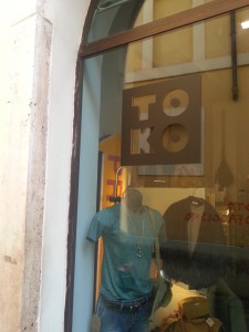 Toko Roma, boutique a Roma