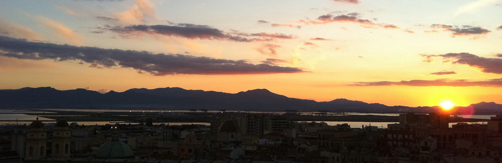 Cagliari, veduta della città dal Bastione di Santa Croce, Foto di Andrea Duranti©