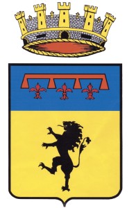 Acquapendente, stemma della città nell'estremo settentrione della provincia viterbese