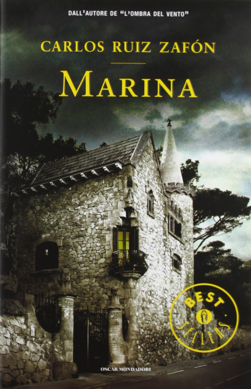 Marina, Carlos Ruiz Zafón (copertina del libro, Mondadori, 2009)