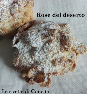 Rose del deserto, ricetta di Concita per www.mockupmagazine.it
