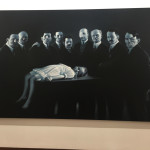 Gottfried Helnwein, Epiphany IIII (Presentation at the Temple 2), 2015/2016, Albertina Museum, Vienna