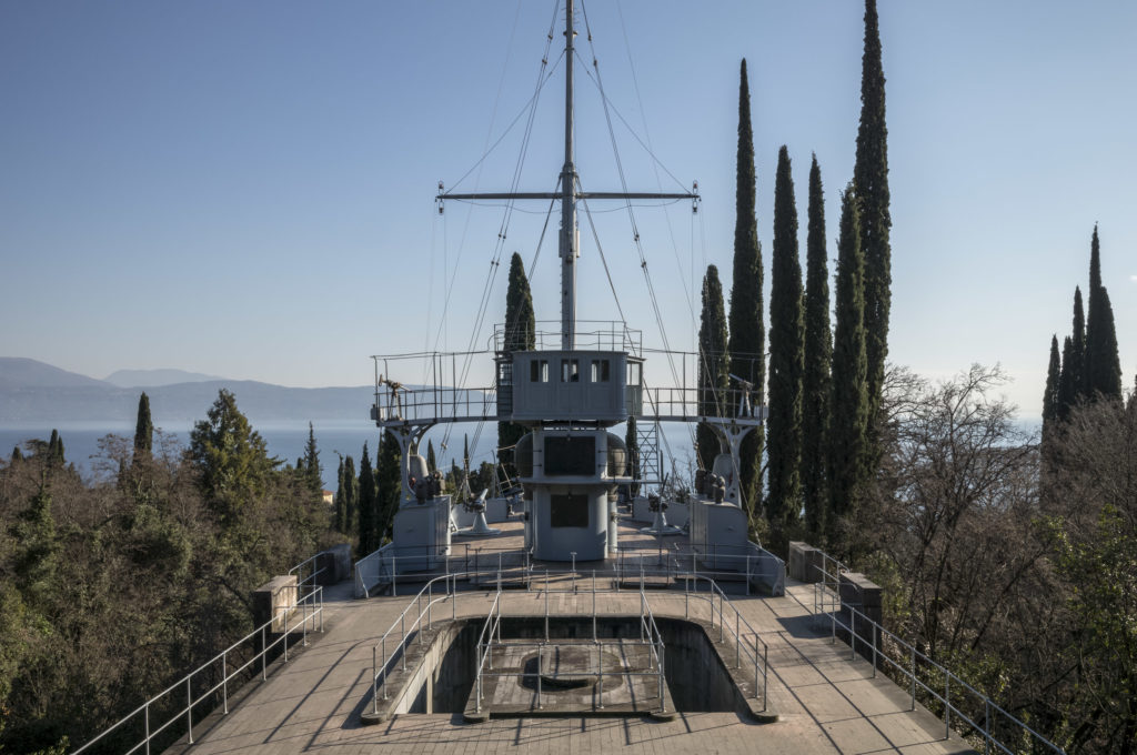 Il Vittoriale degli Italiani, la prora della Nave Puglia