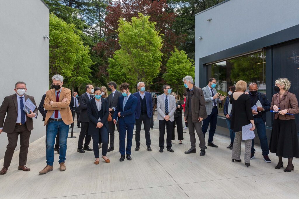 Inaugurazione BUM Biblioteca Università Mesiano - 5 maggio (©UniTrento Foto Pieluigi Cattani Faggion)